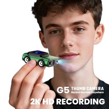 Cameră mini pentru copii G-5, ecran 0.96 inch LCD, 1–5 MP, card TF, autonomie baterie 1–3 ore