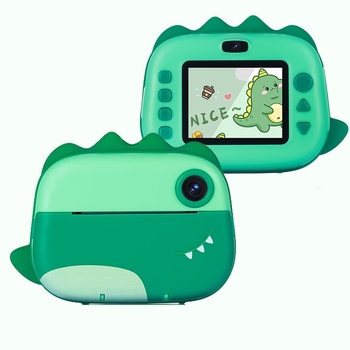 Lastele mõeldud mini Polaroid-kaamera HD kahe objektiiviga, prindib fotosid, TF-kaardi salvestus, mudel M05
