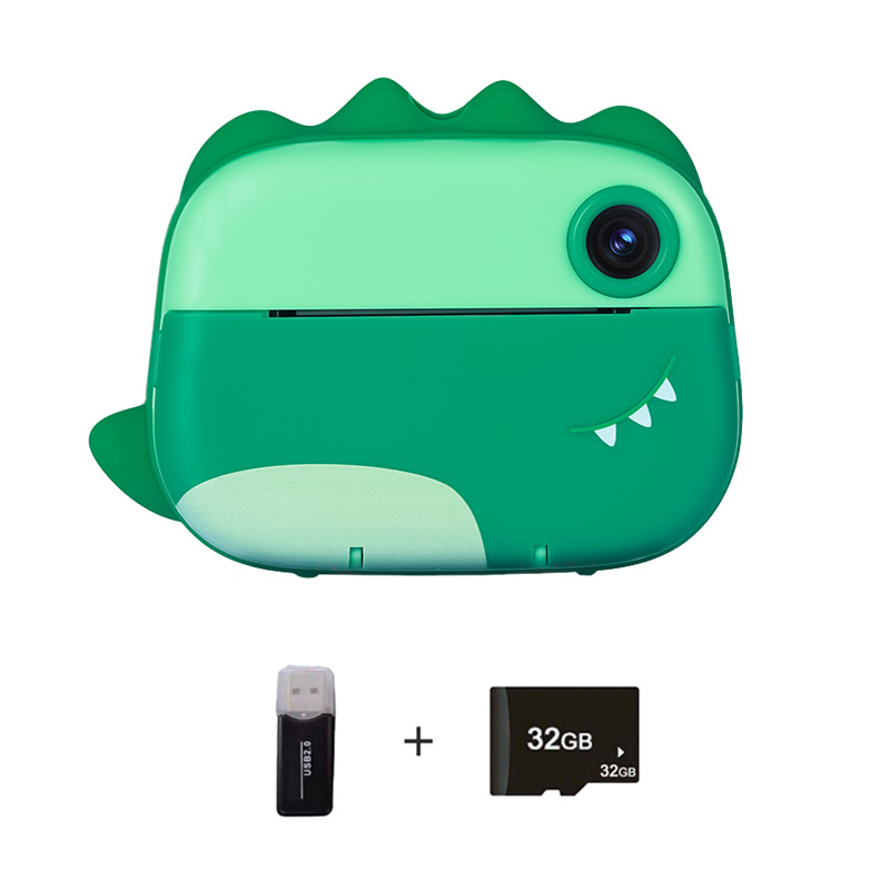Lastele mõeldud mini Polaroid-kaamera HD kahe objektiiviga, prindib fotosid, TF-kaardi salvestus, mudel M05