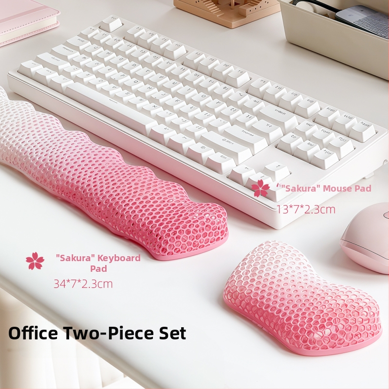 3D izdrukāts rokas locītavas paliktnis mehāniskai tastatūrai (modelis 1, svars 28 g, izlaidums 2025)