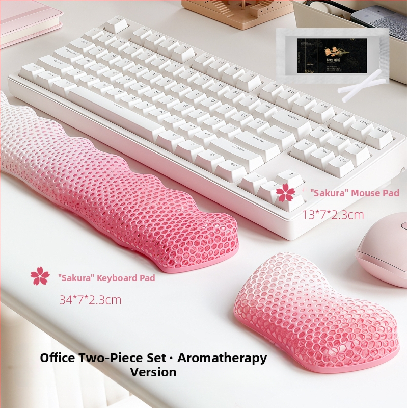 3D izdrukāts rokas locītavas paliktnis mehāniskai tastatūrai (modelis 1, svars 28 g, izlaidums 2025)