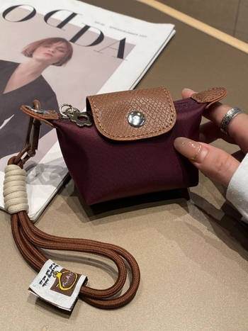 Νομισματοθήκη με ρετρό ατμόσφαιρα (PVC; μονόχρωμο σχέδιο; επένδυση από νάιλον; unisex)