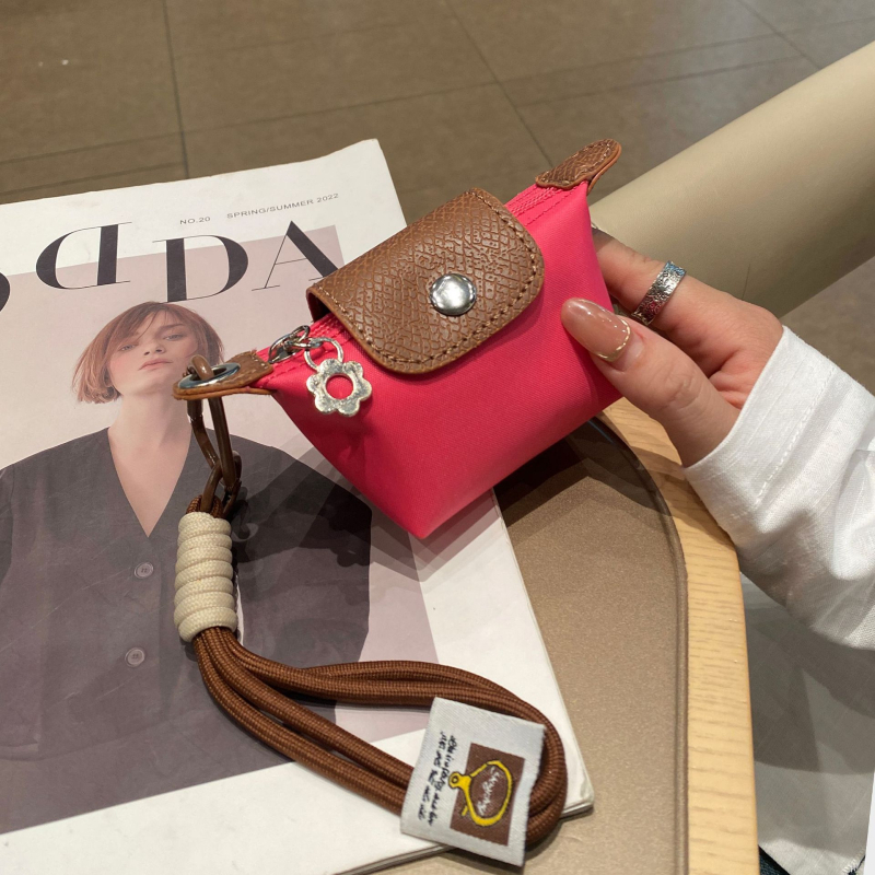 Νομισματοθήκη με ρετρό ατμόσφαιρα (PVC; μονόχρωμο σχέδιο; επένδυση από νάιλον; unisex)