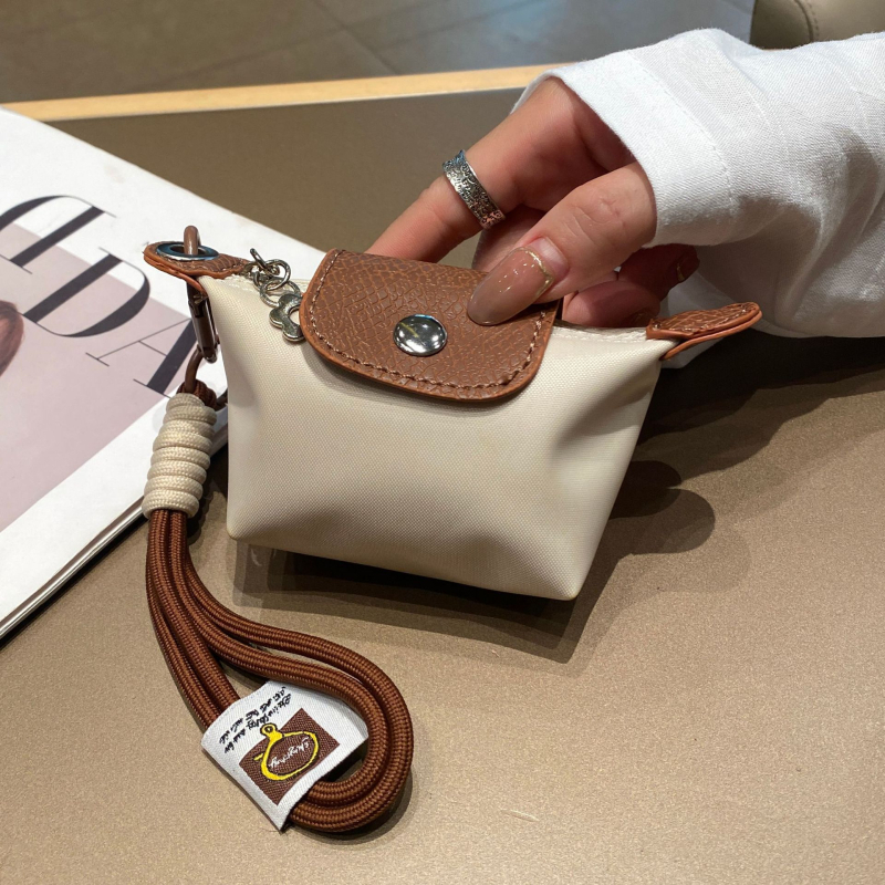 Νομισματοθήκη με ρετρό ατμόσφαιρα (PVC; μονόχρωμο σχέδιο; επένδυση από νάιλον; unisex)