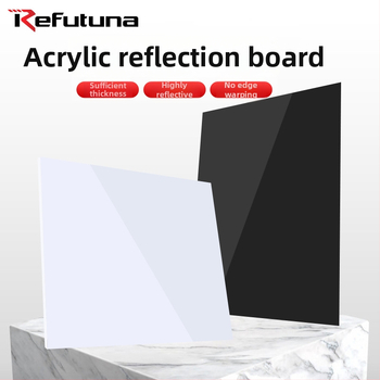 Akrilinė atspindinčioji plokštė produktų fotografavimui, fono plokštė (Medžiaga: Akrilas; Tipas: Fono plokštė; Panaudojimas: Produktų fotografavimas; Svoris: 0,4–1 kg; Garantija: Parduotuvė)