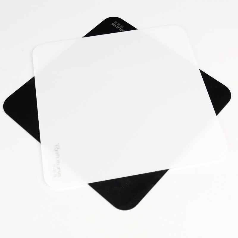 Akrilinė atspindinčioji plokštė produktų fotografavimui, fono plokštė (Medžiaga: Akrilas; Tipas: Fono plokštė; Panaudojimas: Produktų fotografavimas; Svoris: 0,4–1 kg; Garantija: Parduotuvė)