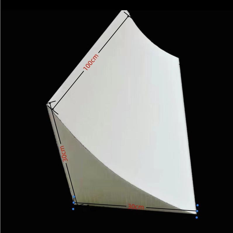 Štúdiový systém steny bez tieňov — oblúkové panely so modulárnym spojovacím systémom pre živé vysielanie a fotografovanie