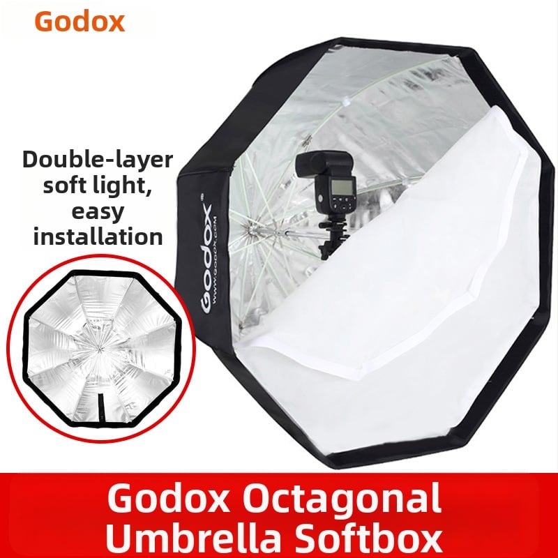 Godox skėtis aštuoniakampis minkštbox SB-UBW su karštojo laikiklio tvirtinimu