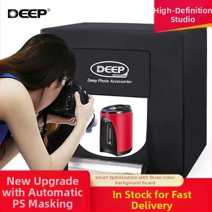 Fotokit Dep, modelis DEEP60*60*60, LED softbox apšvietimas studijai, sertifikatas BSTDG1601675631EC-1