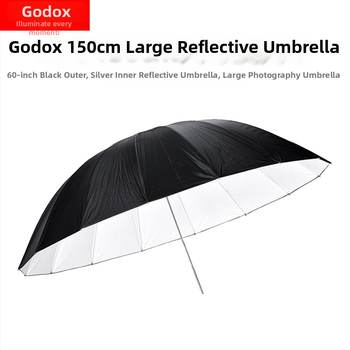 Godox minkšto apšvietimo įrenginys fotografijai ir vaizdo įrašams; metalinis rėmas su atspindinčia audiniu; svoris 0.96 kg