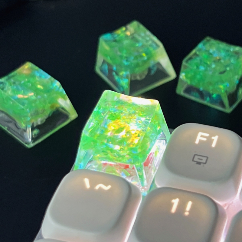 Персонализирана клавишна капачка за механична клавиатура с кръстова ос • ръчна изработка • възможност за персонализация • лицензирана частна марка