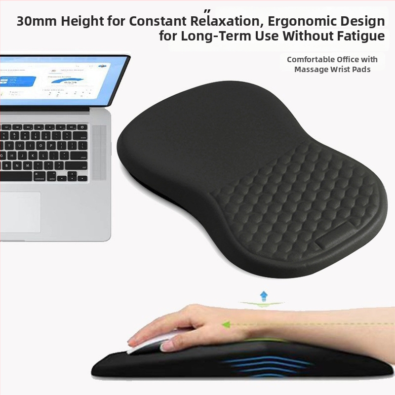 Padă de mână pentru încheietura mouse-ului – material textil, imprimare termică, anti-derapant, imprimare logo posibil