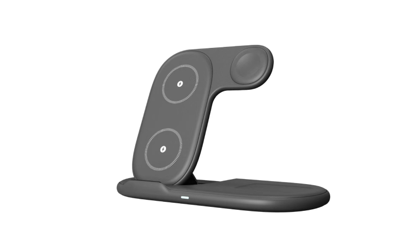 Zložiteľná bezdrôtová nabíjačka na hodinky, 15W Qi magnetické rýchle nabíjanie, prenášateľná a univerzálna kompatibilita