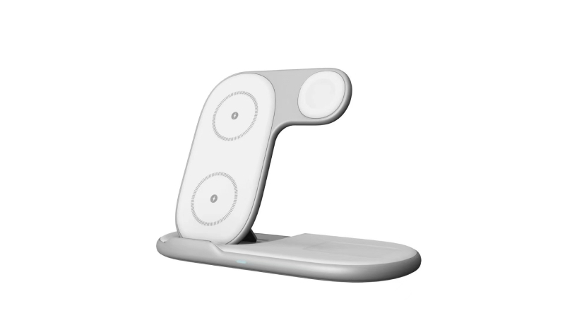 Zložiteľná bezdrôtová nabíjačka na hodinky, 15W Qi magnetické rýchle nabíjanie, prenášateľná a univerzálna kompatibilita