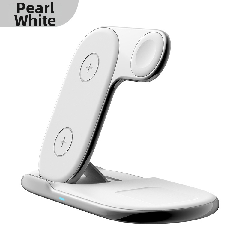 Zložiteľná bezdrôtová nabíjačka na hodinky, 15W Qi magnetické rýchle nabíjanie, prenášateľná a univerzálna kompatibilita