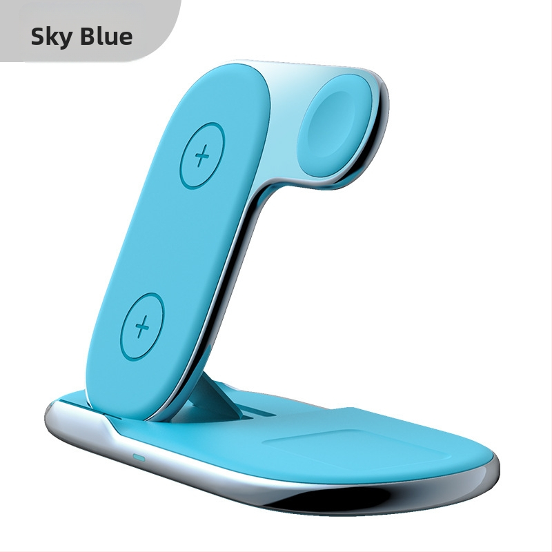 Zložiteľná bezdrôtová nabíjačka na hodinky, 15W Qi magnetické rýchle nabíjanie, prenášateľná a univerzálna kompatibilita