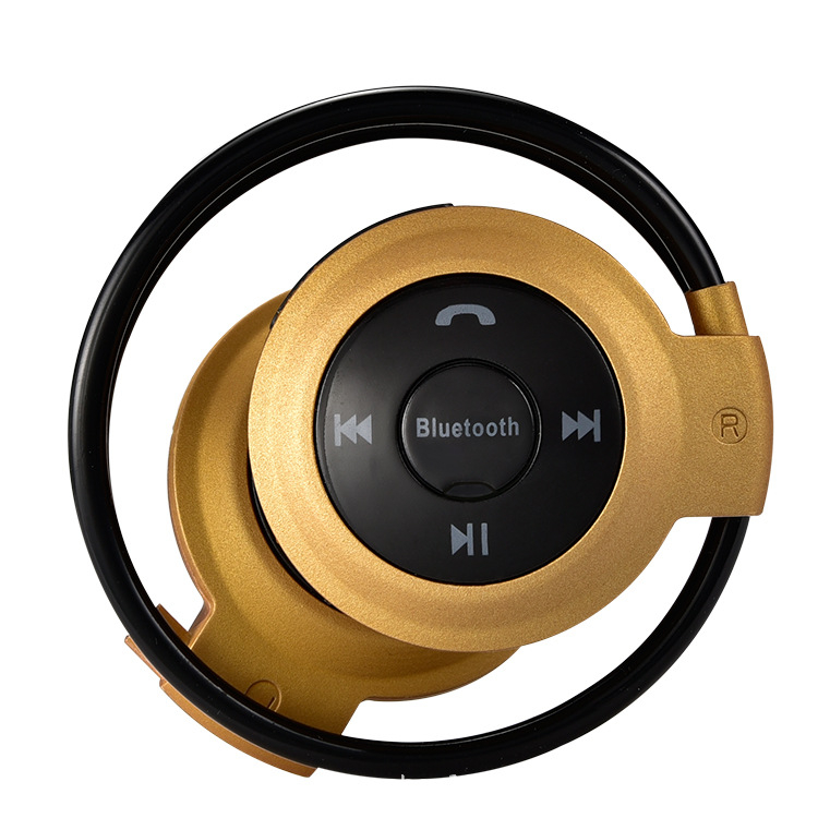 Mini503 Căști Bluetooth Wireless cu TF Card și FM Radio, Curea pentru cap pentru sport, Sunet stereo, Bluetooth 5.3, IPX5, autonomie 4–8h