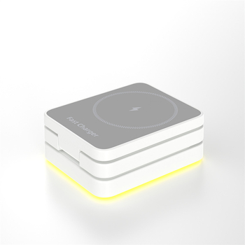 3-u-1 sklopivi magnetski bežični punjač-stativ, Qi 15W napajanje, USB-C ulaz, QC3.0/PD