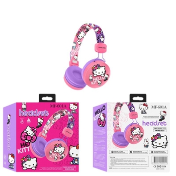 MF601 Slatka crtani Stitch slušalice za glavu Bluetooth sa stereo zvukom