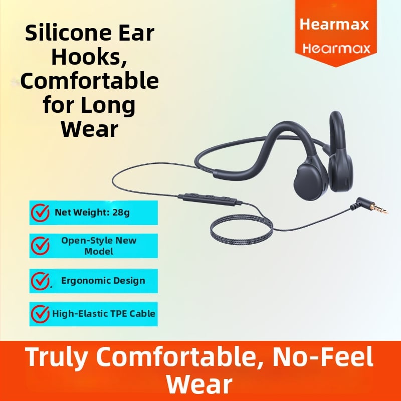 Гейминг слушалки - Модел H08, ушно монтирани, открит дизайн, 3,5 мм кабел, с микрофон