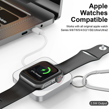 Bežični punjač 3u1 za Apple Watch, pametni telefon i bežične slušalice – 15W brzo punjenje, magnetsko punjenje, QC 3.0, izlaz 2A