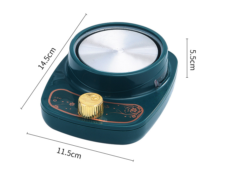 Elektriskais mini tējas krūze ūdens vārīšanai ar atdalāmu apkures elementu, augstas borosilikāta stikla korpuss, modelis DA-043, tilpums līdz 1 L, 220 V, 300–350 W, mehāniskais termostats (KSD)