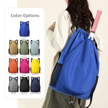 Rucsac sport pentru tenis și badminton - capacitate mare, impermeabil, ultra-ușor, din poliester, bretele curbate