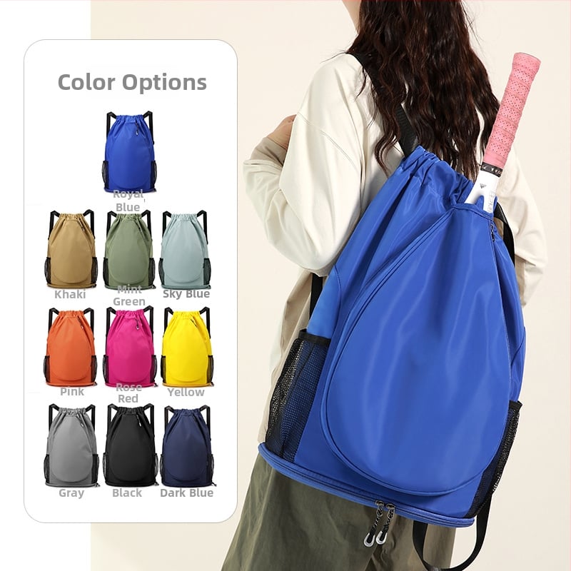 Rucsac sport pentru tenis și badminton - capacitate mare, impermeabil, ultra-ușor, din poliester, bretele curbate