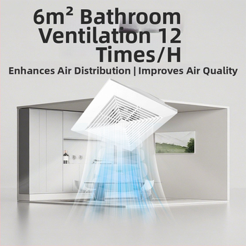 Csatornás típusú szellőztető ventilátor konyhához és fürdőszobához, mennyezet alatti felszerelés, 220V, 40W