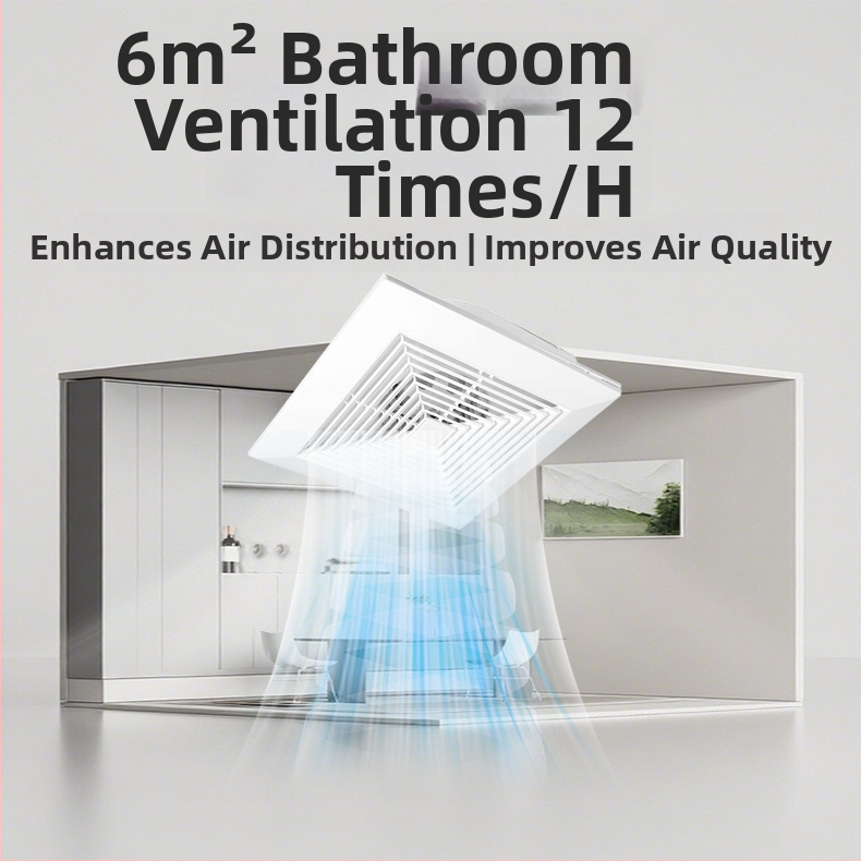 Potrubový ventilačný ventilátor pre kuchyňu a kúpeľňu, inštalácia do zaveseného stropu, 220V, 40W