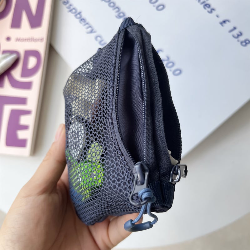Unisex futrola za kartice s dvostrukim zatvaračem, ultralagana, bez podšivenja
