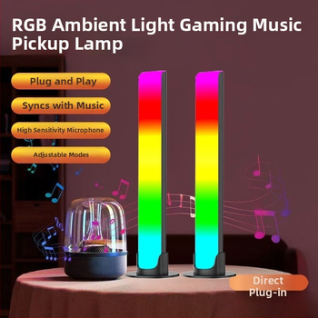 Balss aktivēta mūzikas ritma gaisma - uz galda, modelis L023 (bez gudras vadības)