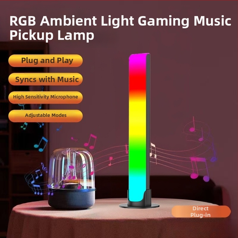 Balss aktivēta mūzikas ritma gaisma - uz galda, modelis L023 (bez gudras vadības)