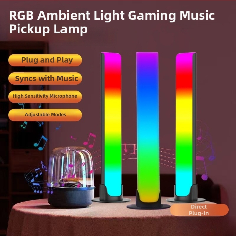 Balss aktivēta mūzikas ritma gaisma - uz galda, modelis L023 (bez gudras vadības)