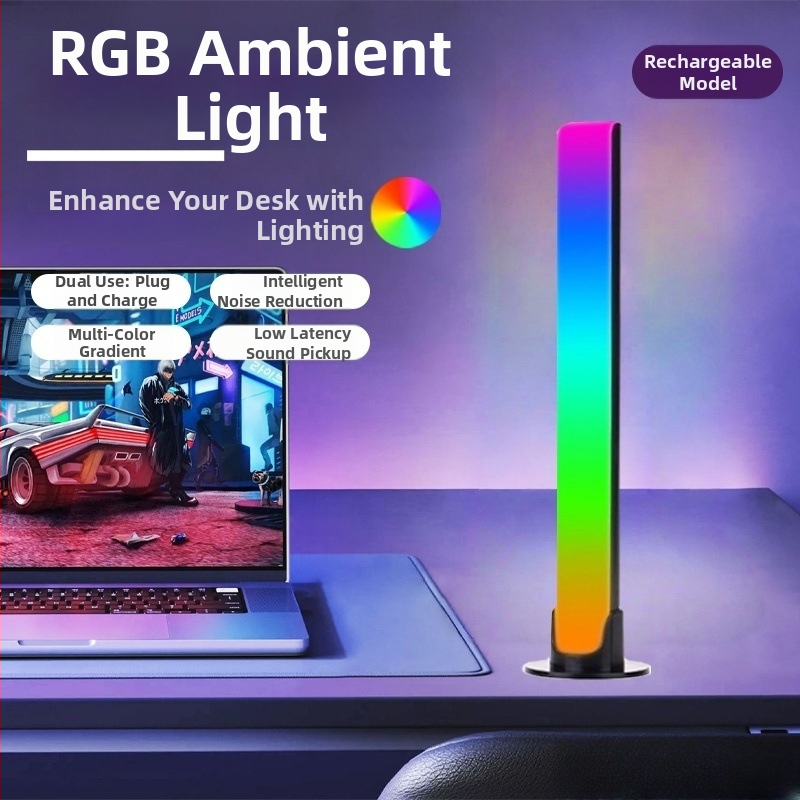 Balss aktivēta mūzikas ritma gaisma - uz galda, modelis L023 (bez gudras vadības)