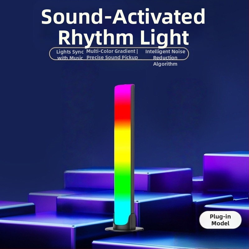 Balss aktivēta mūzikas ritma gaisma - uz galda, modelis L023 (bez gudras vadības)