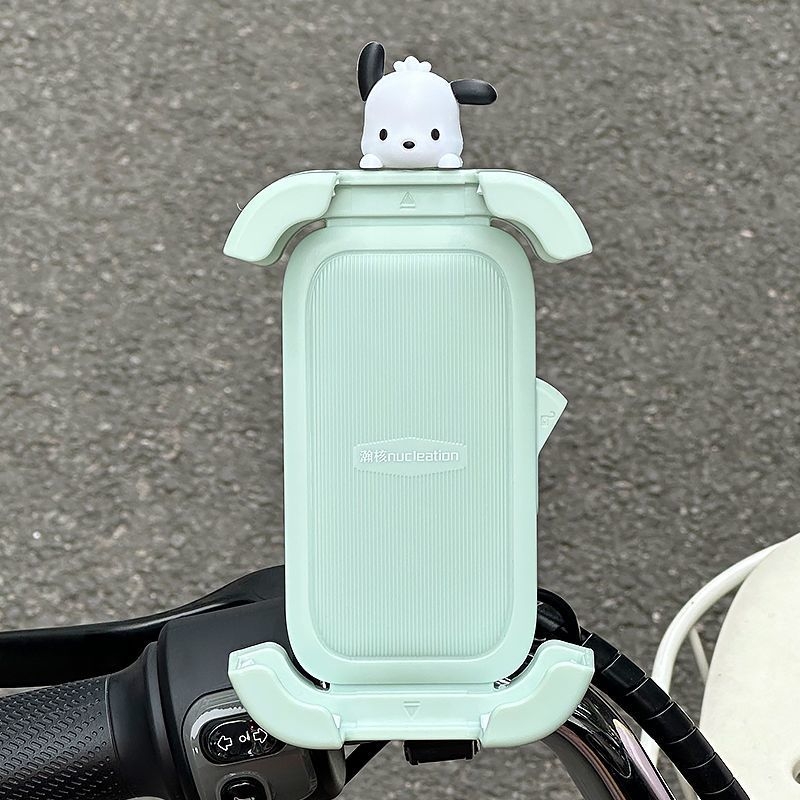 Air bag držiak na telefón pre elektromotorové autá, bicykle a motocykle s bezdrôtovým nabíjaním – mäkké lepidlo, proti nárazom