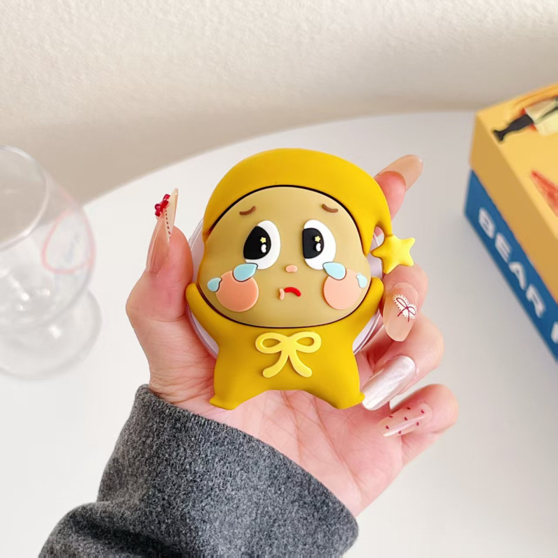 Snap-on magnetski držač za telefon Star Man, silikon, kompatibilan s Apple, za stolnu upotrebu