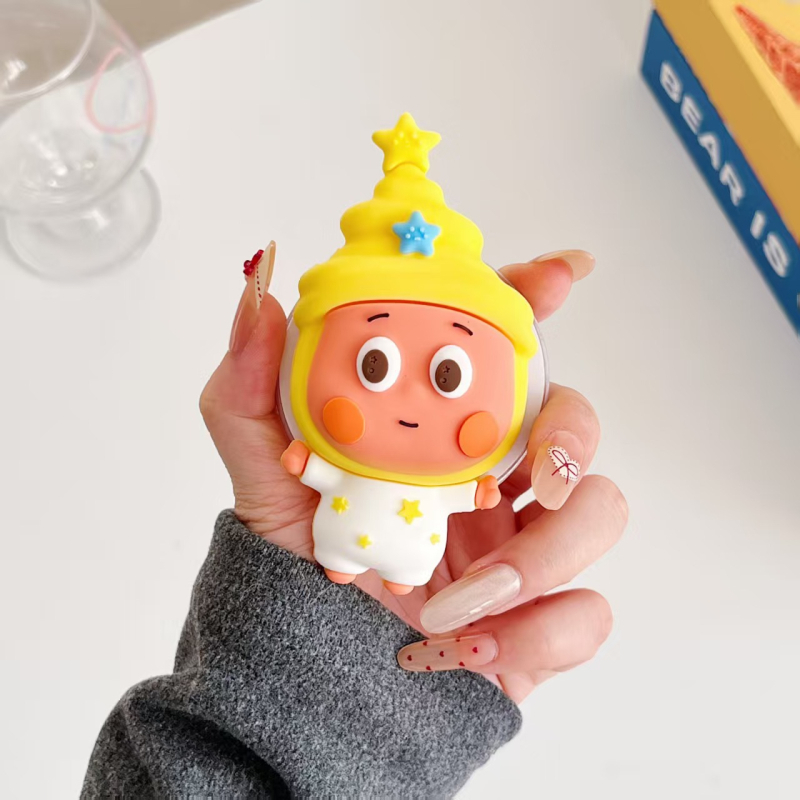 Snap-on magnetski držač za telefon Star Man, silikon, kompatibilan s Apple, za stolnu upotrebu