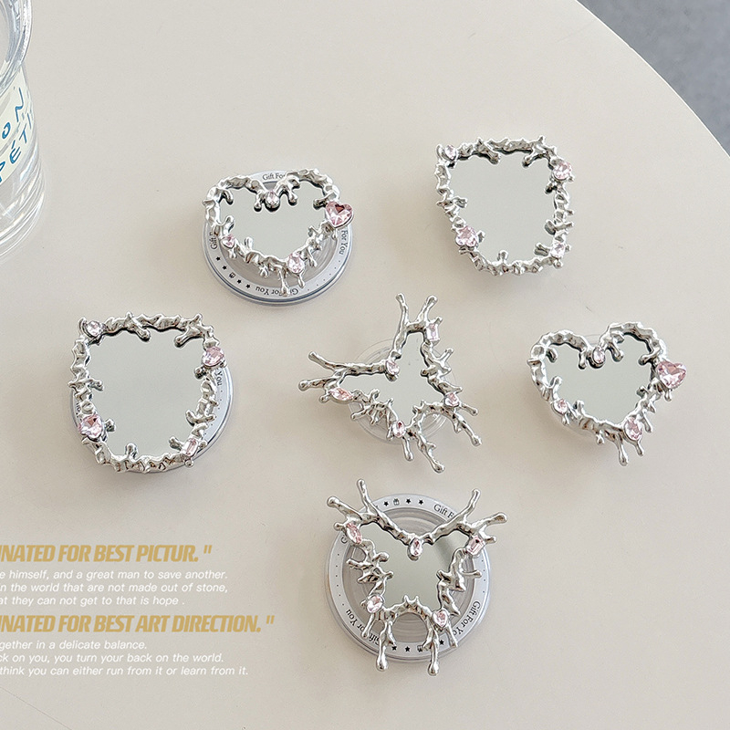 Suport de birou pentru oglindă de machiaj, din plastic, stil universal — Brand Neutral; Tip: suport de masă; Material: plastic; Stil: universal; Personalizare: nerecomandată.