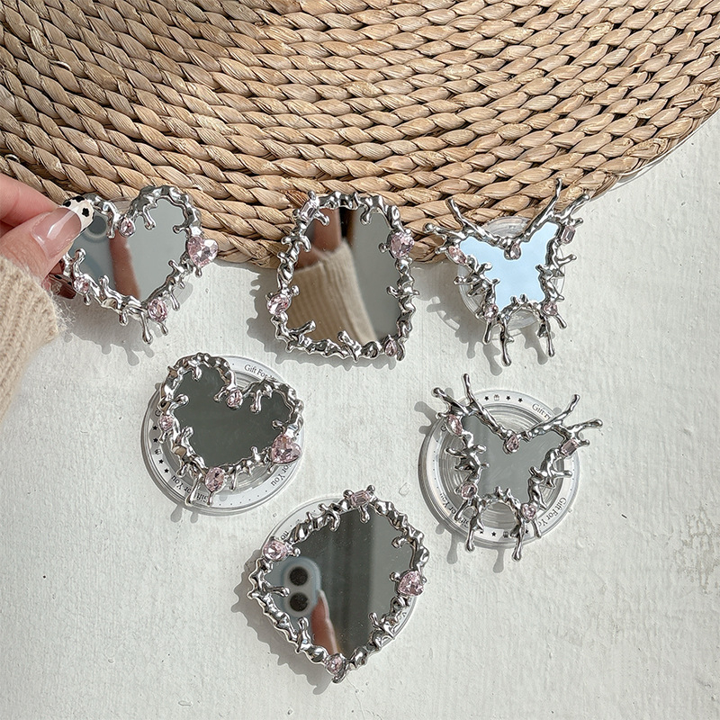 Suport de birou pentru oglindă de machiaj, din plastic, stil universal — Brand Neutral; Tip: suport de masă; Material: plastic; Stil: universal; Personalizare: nerecomandată.