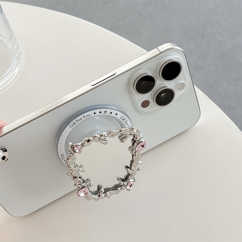 Suport de birou pentru oglindă de machiaj, din plastic, stil universal — Brand Neutral; Tip: suport de masă; Material: plastic; Stil: universal; Personalizare: nerecomandată.