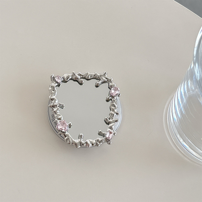 Suport de birou pentru oglindă de machiaj, din plastic, stil universal — Brand Neutral; Tip: suport de masă; Material: plastic; Stil: universal; Personalizare: nerecomandată.