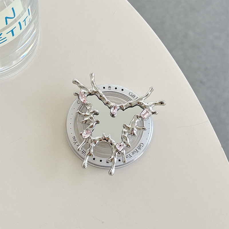 Suport de birou pentru oglindă de machiaj, din plastic, stil universal — Brand Neutral; Tip: suport de masă; Material: plastic; Stil: universal; Personalizare: nerecomandată.