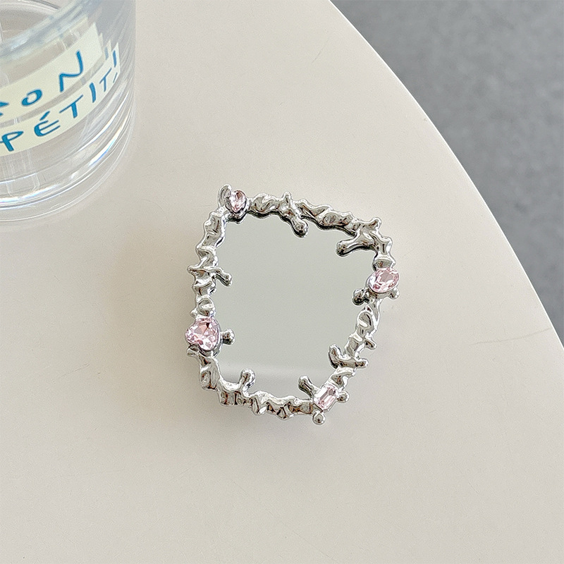 Suport de birou pentru oglindă de machiaj, din plastic, stil universal — Brand Neutral; Tip: suport de masă; Material: plastic; Stil: universal; Personalizare: nerecomandată.