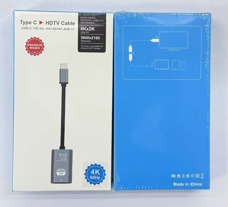 Type-C HDTV adapter kabel, 4K30Hz, USB 3.1, CS čip, bakreno jezgro, DGK-T9