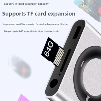 MP3 Walkman mini metāla mūzikas atskaņotājs ar MP4 atskaņošanu un angļu klausīšanos