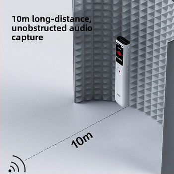 Deli MP305/MP306/MP307/MP308 Nešiojamos garso įrašymo priemonė su vienu paspaudimu įrašymu ir išmaniu triukšmo slopinimu, plastikinis korpusas, biurui ir namų naudotojams
