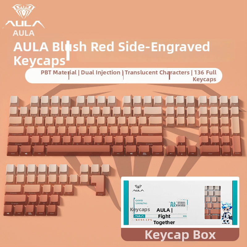 GLZ ABS plastmasa taustiņu pārsegi universālām tastatūrām – pilns komplekts