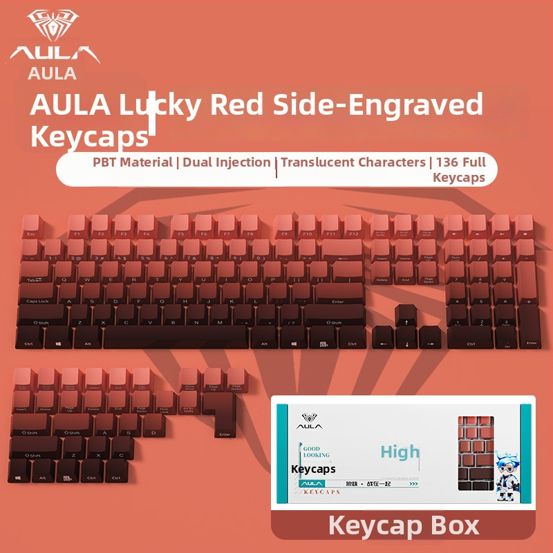 GLZ ABS plastmasa taustiņu pārsegi universālām tastatūrām – pilns komplekts